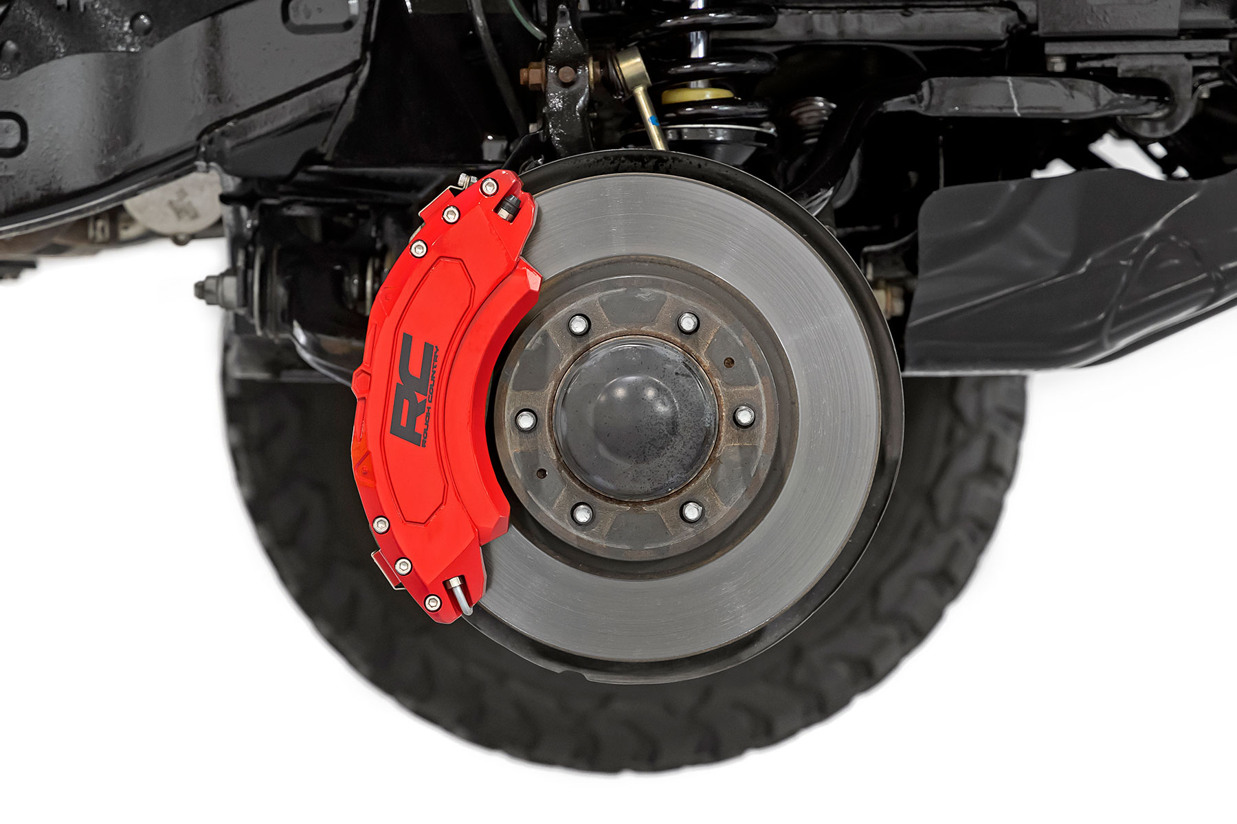 Caliper Covers | Front and Rear | Red | Chevy/GMC Sierra 1500 (19-25)/Silverado 1500 (19-25)