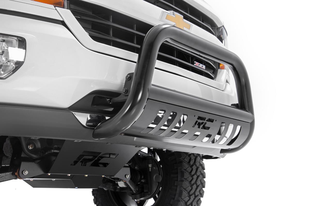 RC Black Bull Bar Installed