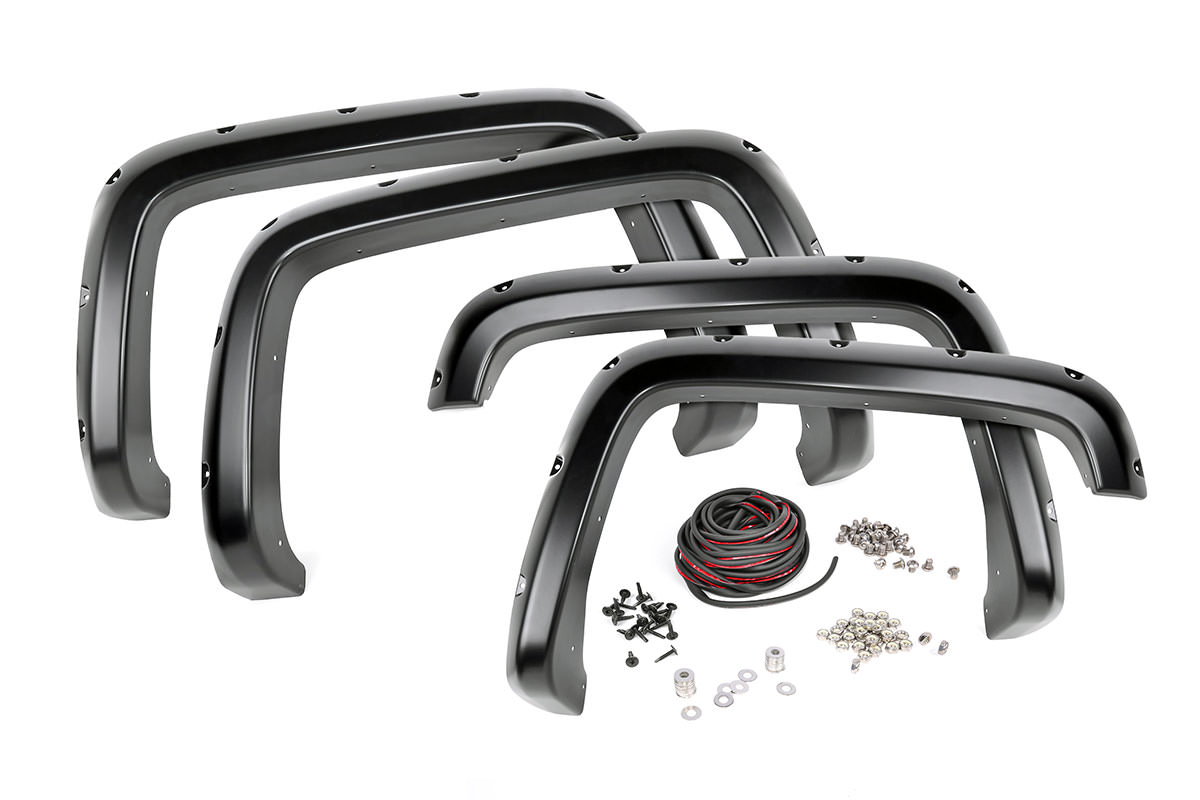 Pocket Style Fender Flares w/ Rivets