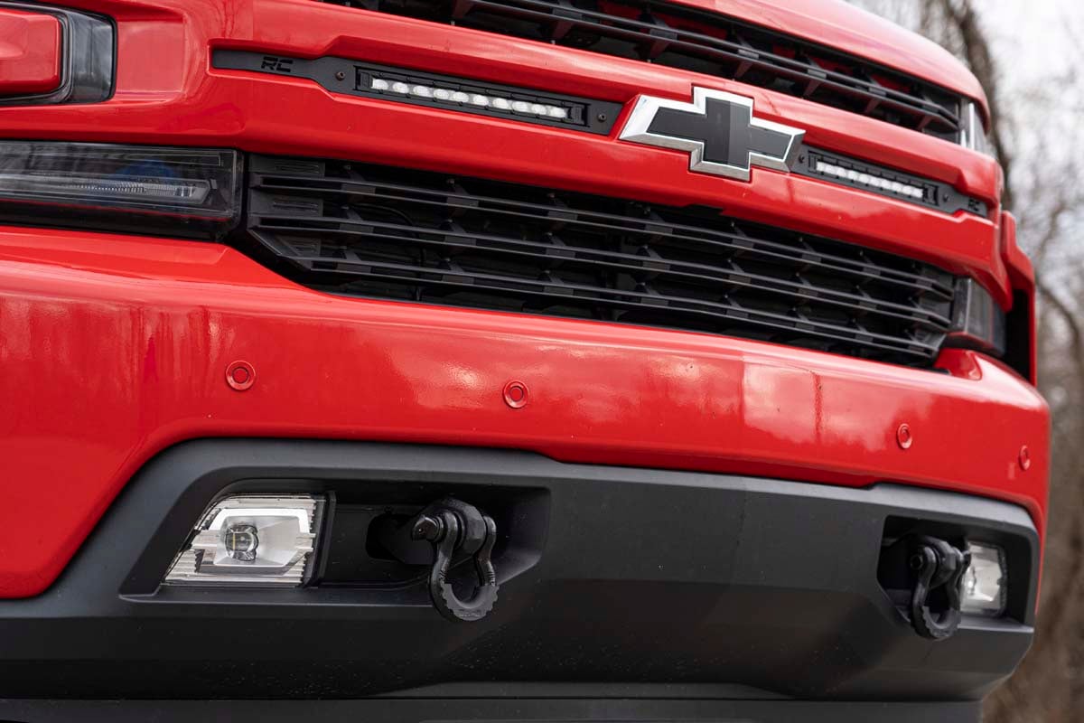 Tow Hook Brackets | Chevy Silverado 1500 2WD/4WD (2019-2022)