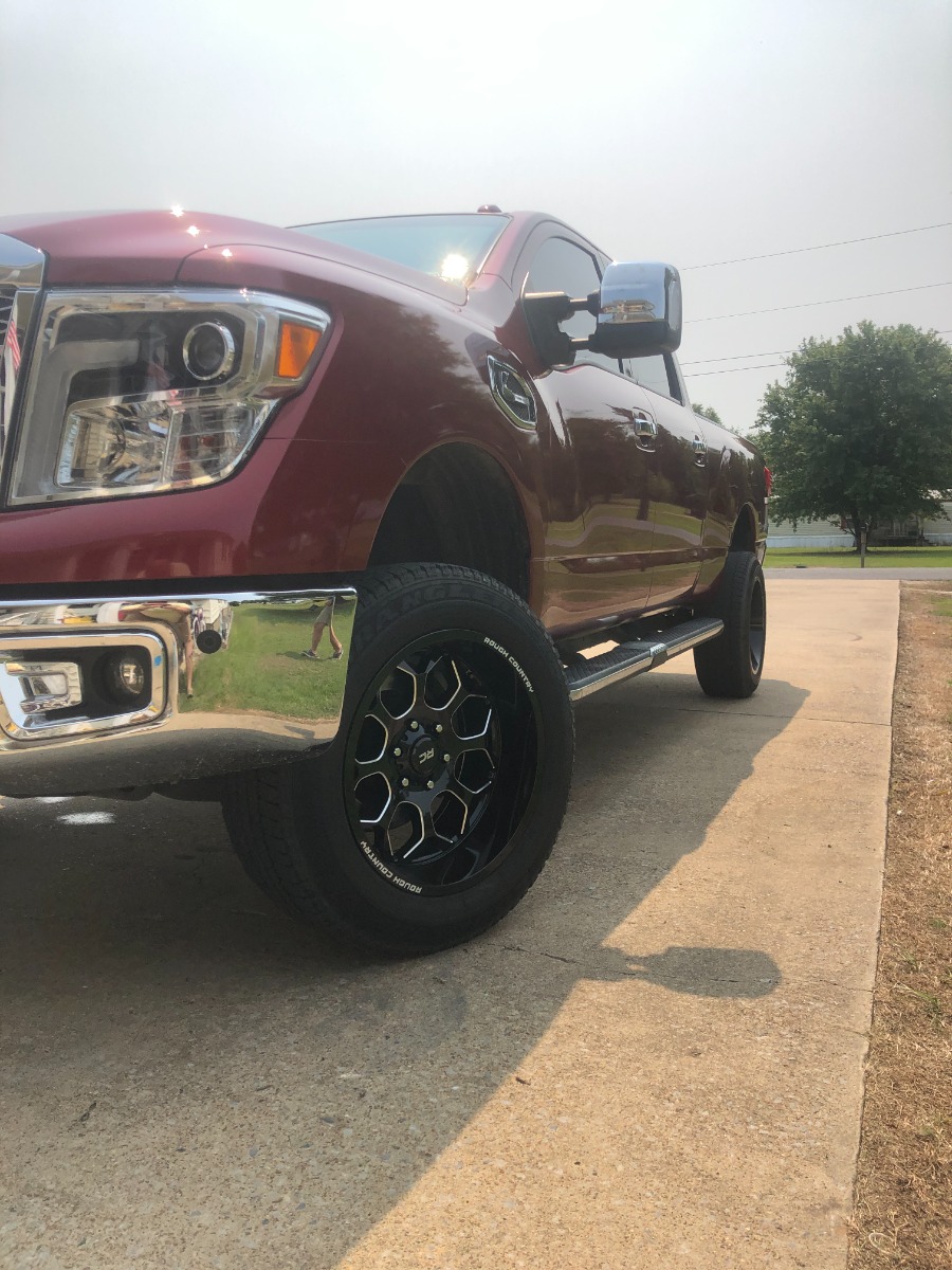 3 Inch Lifted 2017 Nissan Titan XD 4WD