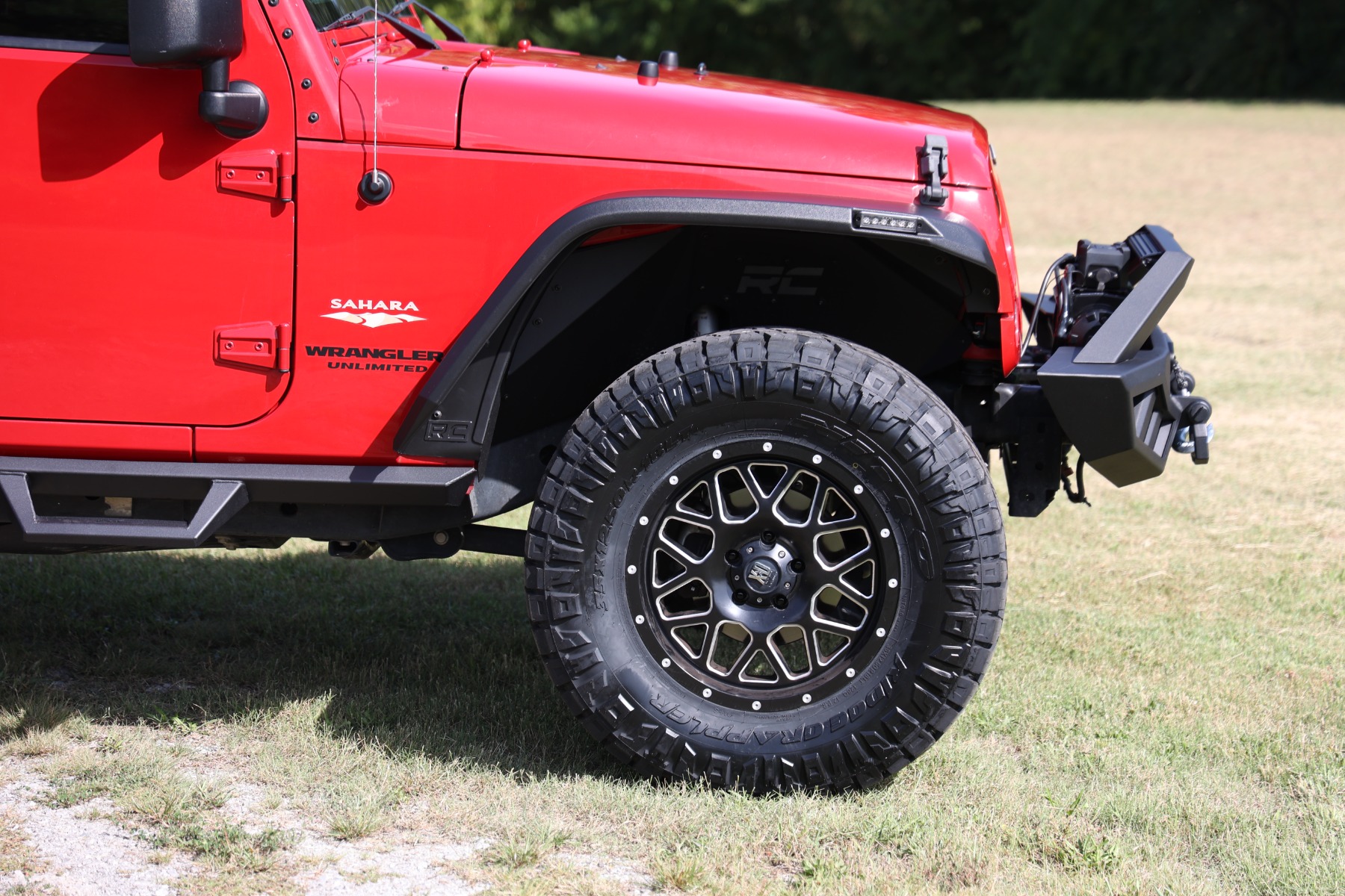 2.5 Inch lifted 2014 Jeep Wrangler Sahara Unlimited
