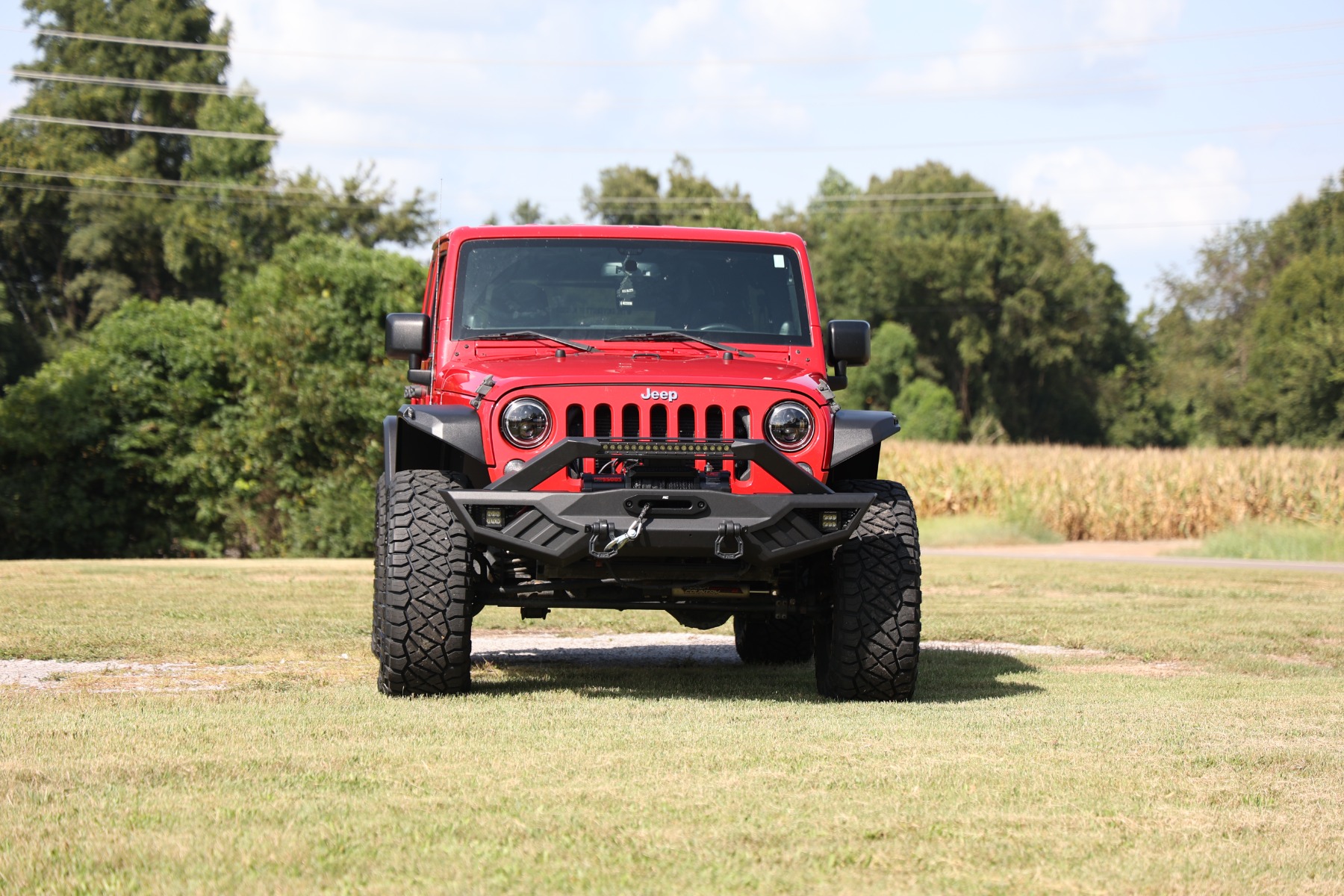 2.5 Inch lifted 2014 Jeep Wrangler Sahara Unlimited