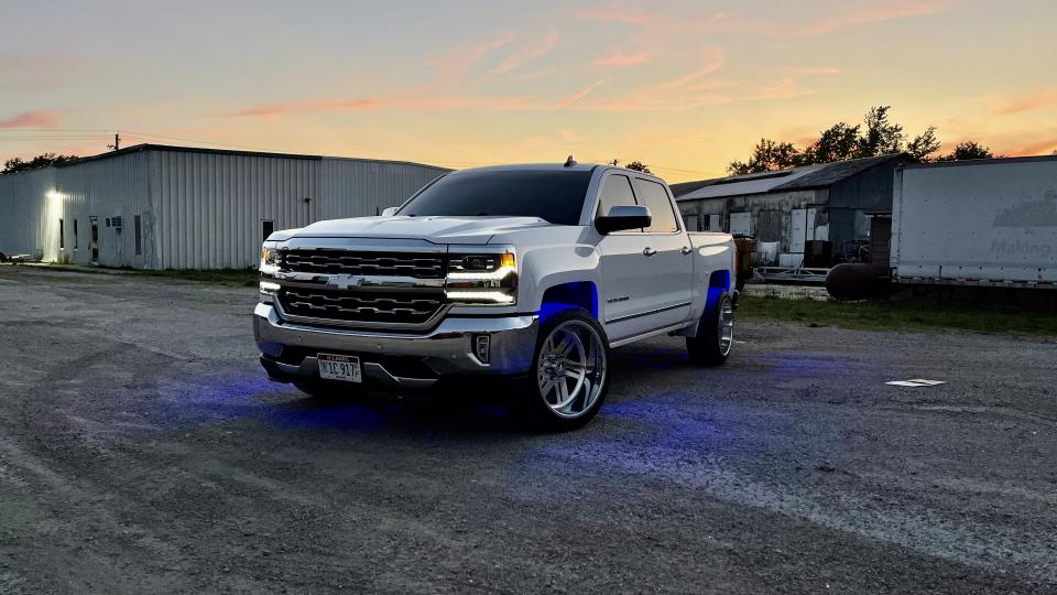 2 inch Lifted 2017 Chevy Silverado 1500 4WD