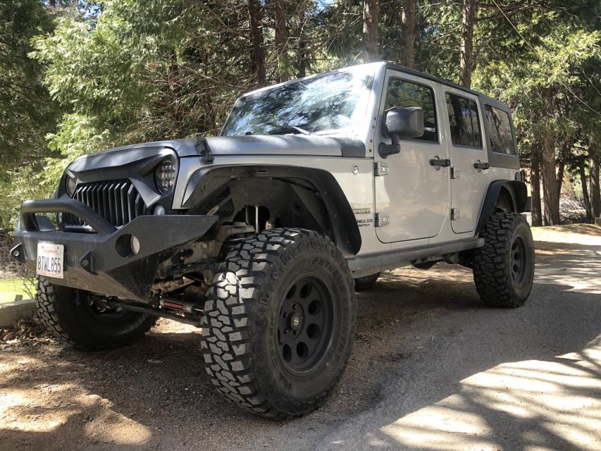 4 Inch Lifted 2016 Jeep Wrangler JK Unlimited 4WD