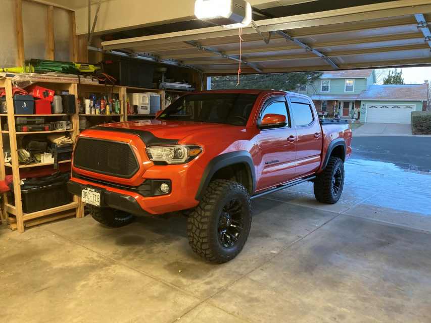 3.5 Inch Lifted 2017 Toyota Tacoma 4WD