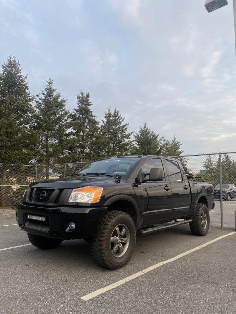 3 Inch Lifted 2015 Nissan Titan 4WD