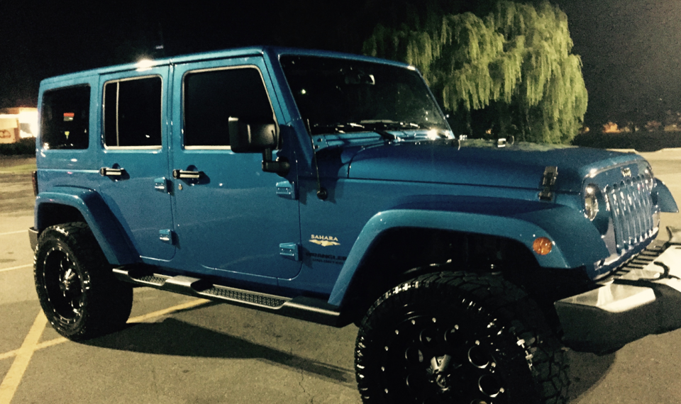 2.5 inch Lifted 2015 Jeep Wrangler JK Unlimited 4WD