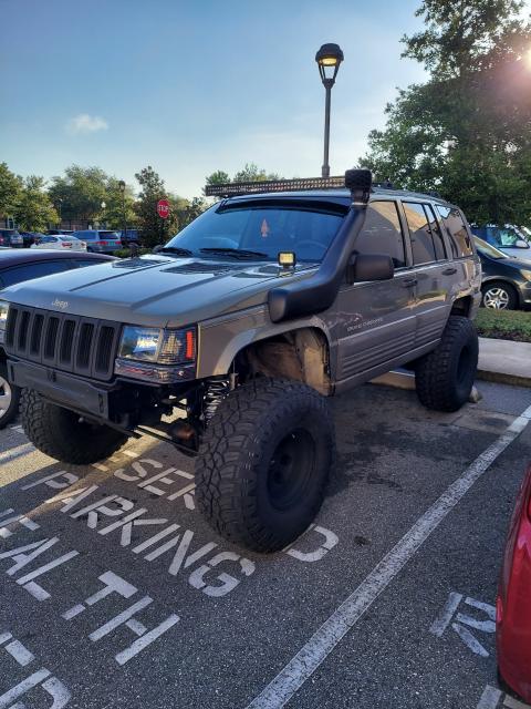6 Inch Lifted 1998 Jeep Grand Cherokee 4WD