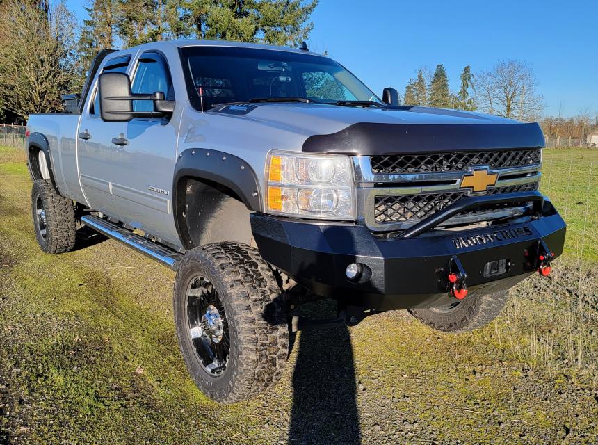 7.5 Inch Lifted 2012 Chevy Silverado 3500 HD 4WD
