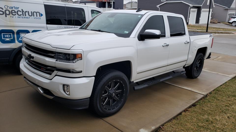 2 inch Lifted 2017 Chevy Silverado 1500 4WD