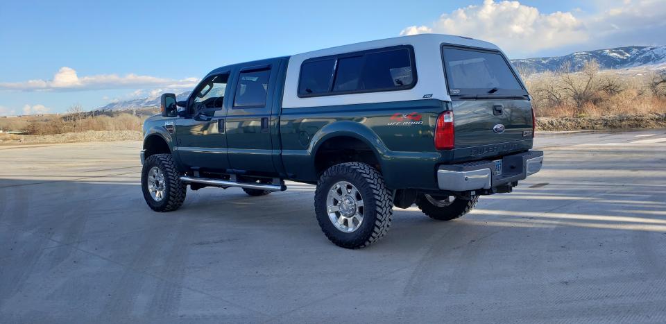 4.5 Inch Lifted 2008 Ford F-350 Super Duty 4WD