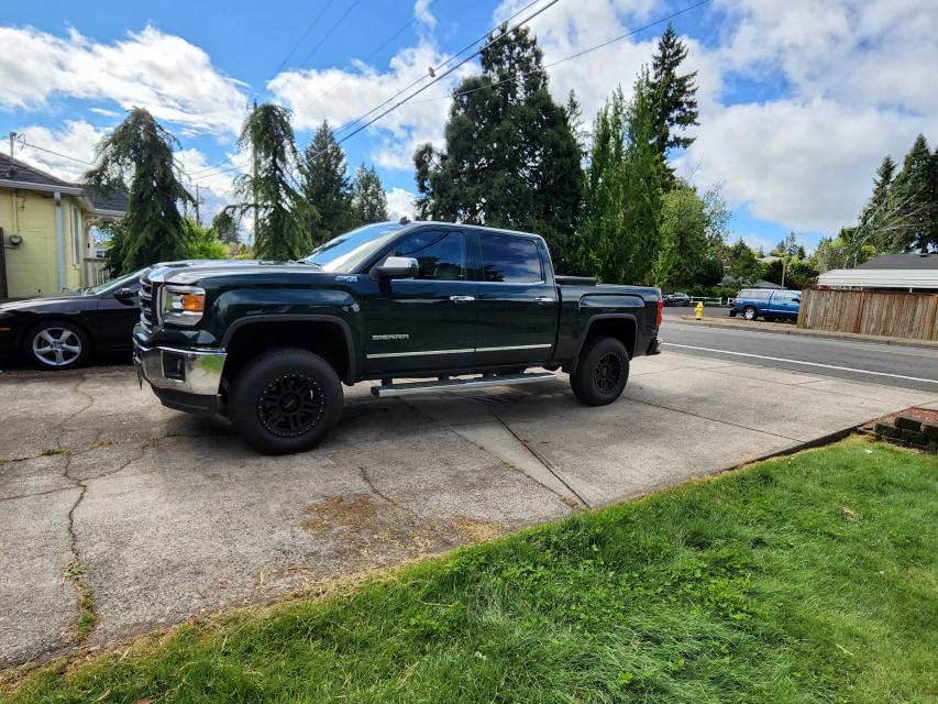 5 Inch Lifted 2014 GMC Sierra 1500 4WD