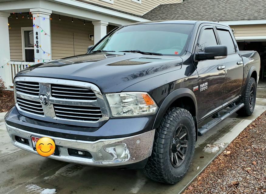 2.5 inch Lifted 2015 Ram 1500 4WD