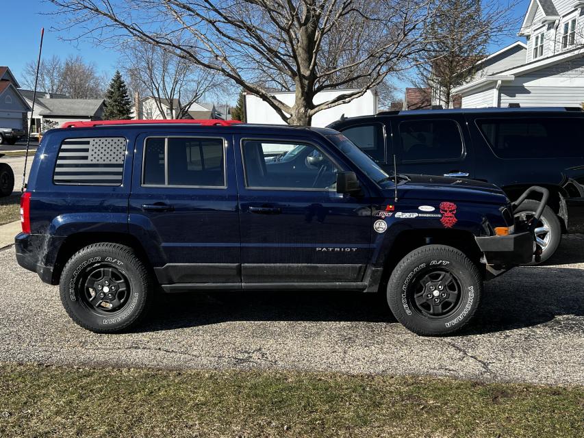 2 inch Lifted 2014 Jeep Patriot 4WD