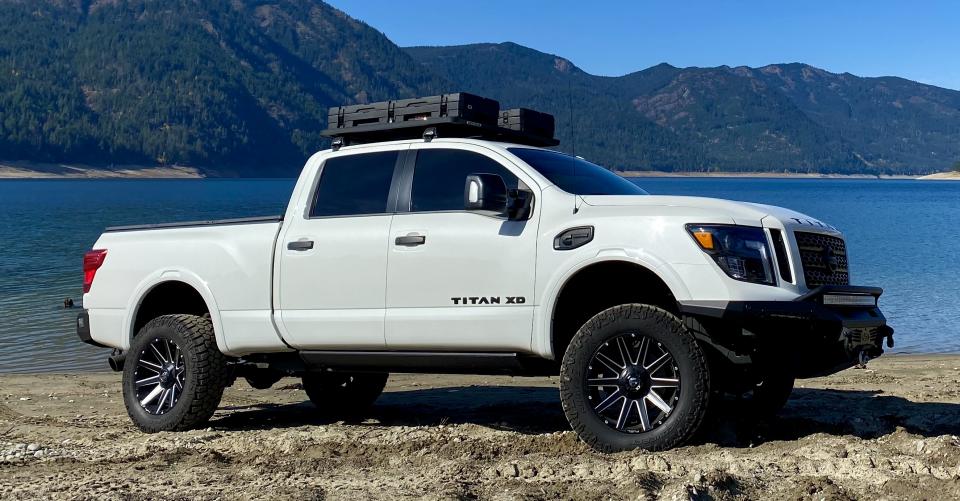 3 Inch Lifted 2019 Nissan Titan XD 4WD