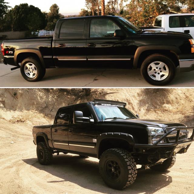 6 Inch Lifted 2004 Chevy Silverado 1500 4WD