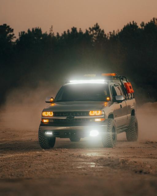4.5 Inch Lifted 2000 Chevy Silverado 1500 2WD