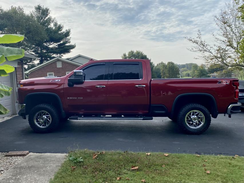 1.5 inch Lifted 2020 Chevy Silverado 2500 HD 4WD