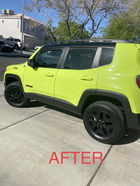 2 inch Lifted 2018 Jeep Renegade 4WD