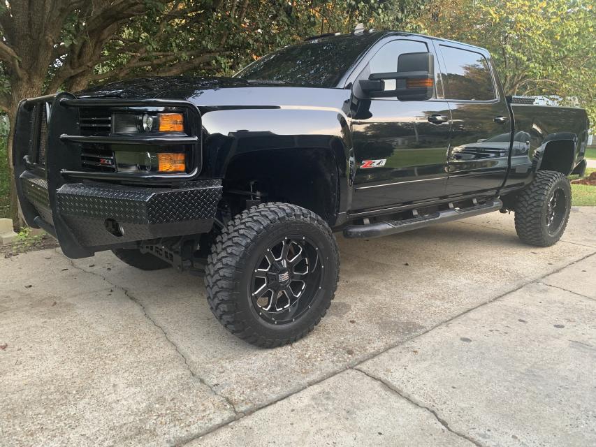 7.5 Inch Lifted 2017 Chevy Silverado 2500 HD 4WD