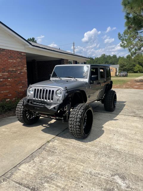 7 Inch Lifted 2017 Jeep Wrangler JK Unlimited 4WD