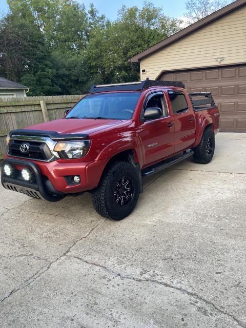 3.5 Inch Lifted 2012 Toyota Tacoma 4WD