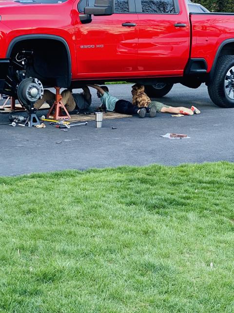 3 Inch Lifted 2022 Chevy Silverado 2500 HD 4WD