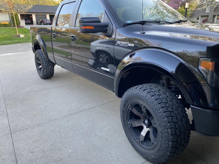 4 Inch Lifted 2013 Ford F-150 4WD