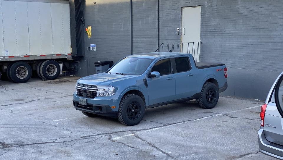 2 inch Lifted 2022 Ford Maverick 4WD