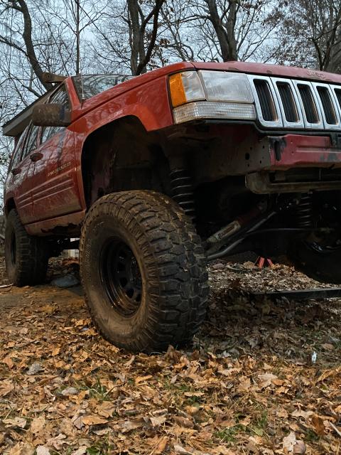 7 Inch Lifted 1998 Jeep Grand Cherokee 4WD