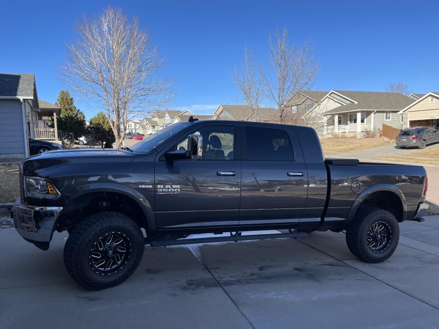 2.5 inch Lifted 2015 Ram 2500 4WD