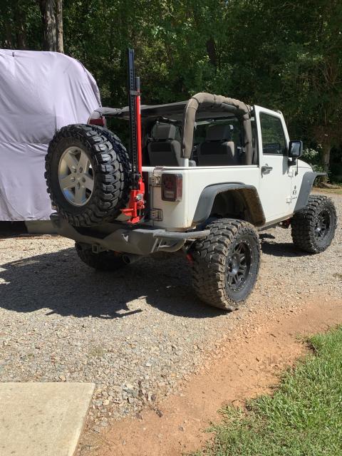 3.5 Inch Lifted 2007 Jeep Wrangler JK (2 Door) 4WD