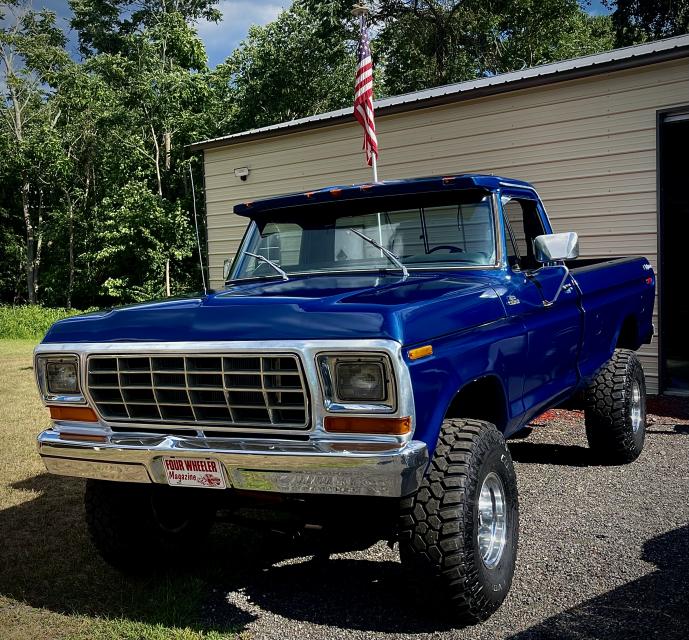 4 Inch Lifted 1979 Ford F-150 4WD