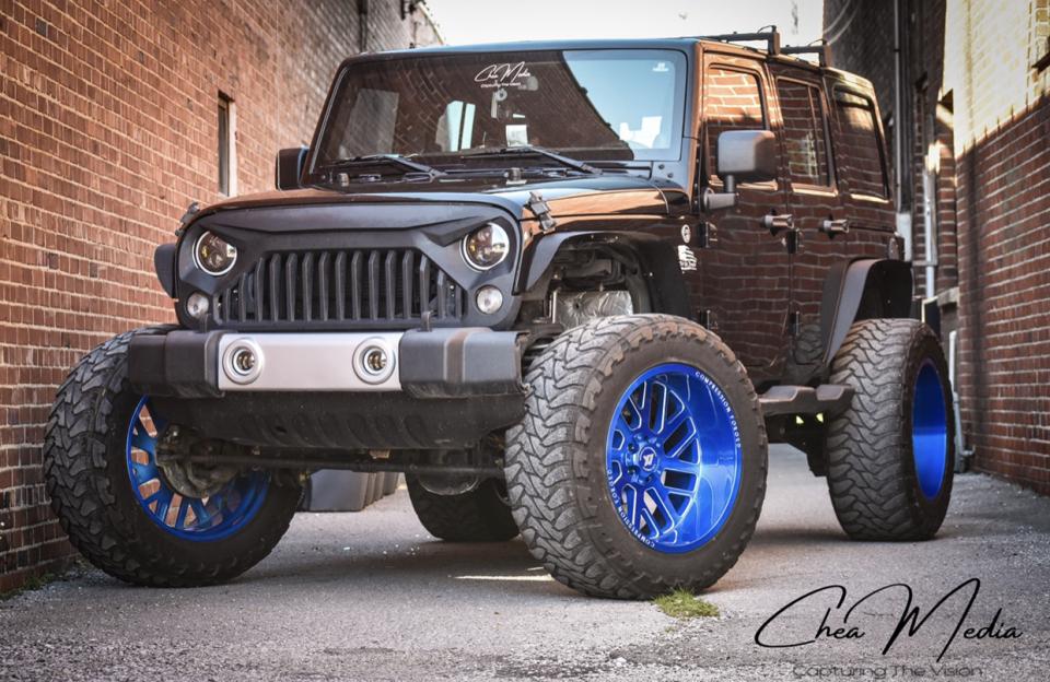4 Inch Lifted 2014 Jeep Wrangler JK Unlimited 4WD