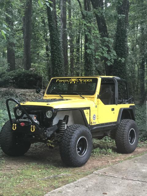 4 Inch Lifted 2004 Jeep Wrangler TJ 4WD