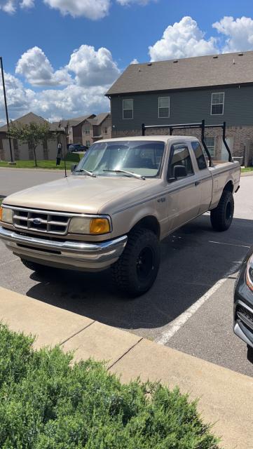 4 Inch Lifted 1993 Ford Ranger 2WD