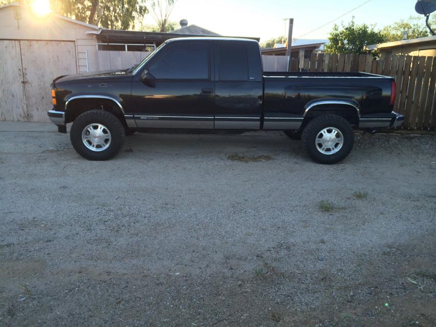 2.5 inch Lifted 1996 GMC C1500/K1500 Pickup 4WD