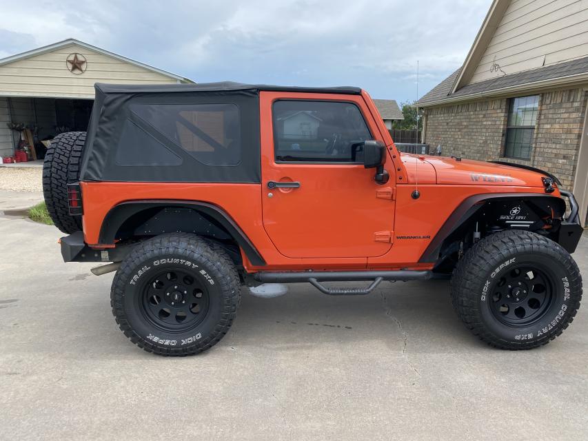 2.5 inch Lifted 2015 Jeep Wrangler JK (2 Door) 4WD