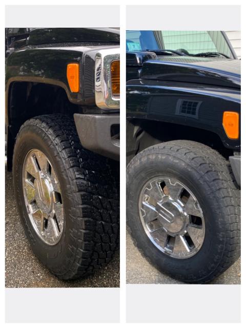 2.5 inch Lifted 2008 Hummer H3 4WD