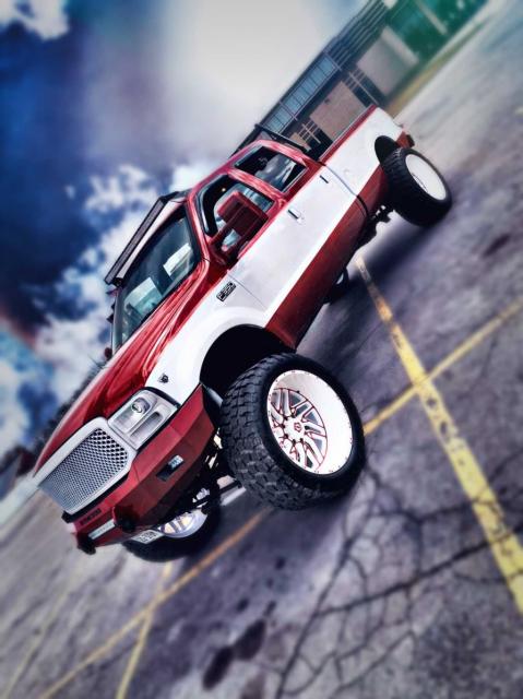 7.5 Inch Lifted 1999 Ford F-350 Super Duty 4WD