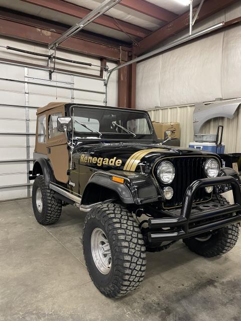 4 Inch Lifted 1980 Jeep CJ 4WD