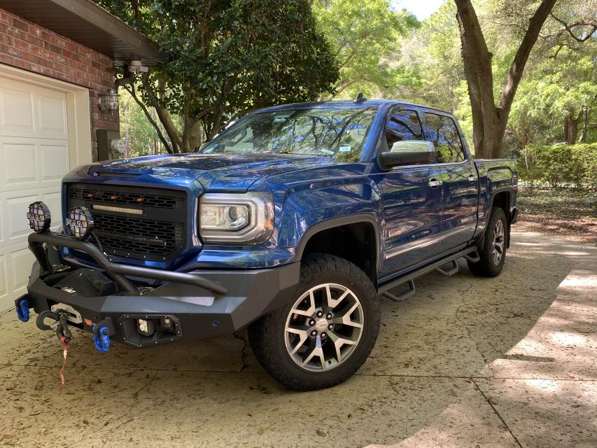 3.5 Inch Lifted 2016 GMC Sierra 1500 4WD