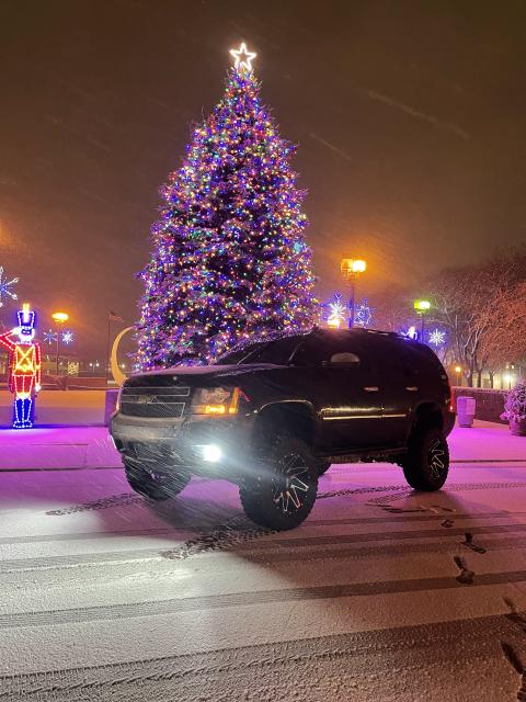 7.5 Inch Lifted 2013 Chevy Tahoe 4WD