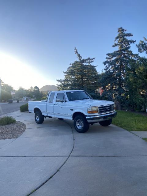 4 Inch Lifted 1996 Ford F-150 2WD