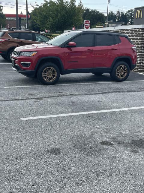 2 inch Lifted 2018 Jeep Compass 4WD