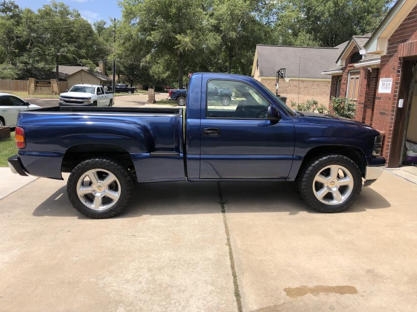 3 Inch Lifted 2000 Chevy Silverado 1500 2WD