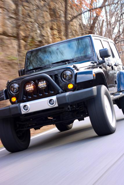 3.5 Inch Lifted 2011 Jeep Wrangler JK Unlimited 4WD