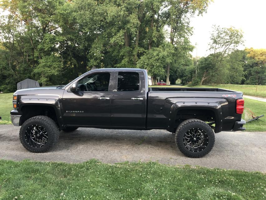 7 Inch Lifted 2015 Chevy Silverado 1500 4WD