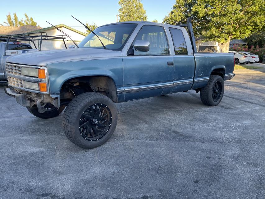 6 Inch Lifted 1990 Chevy C1500/K1500 Pickup 2WD